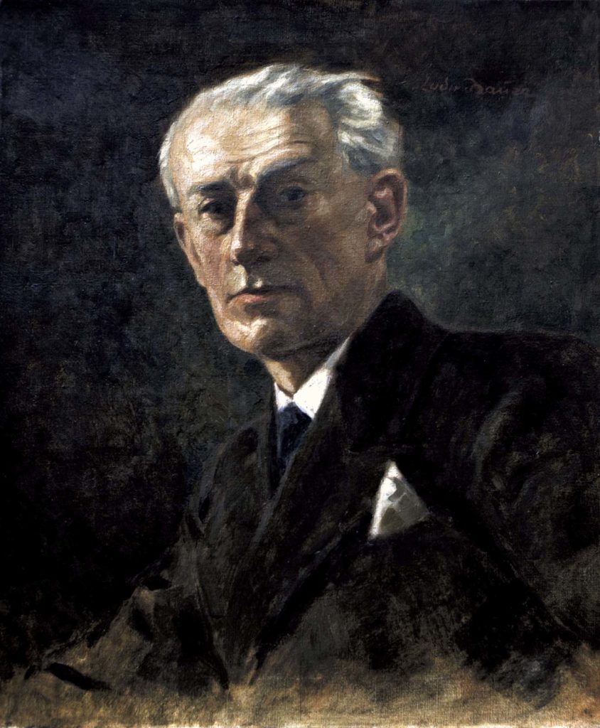 Maurice-Ravel-painting-Ludwig-Nauer-1930